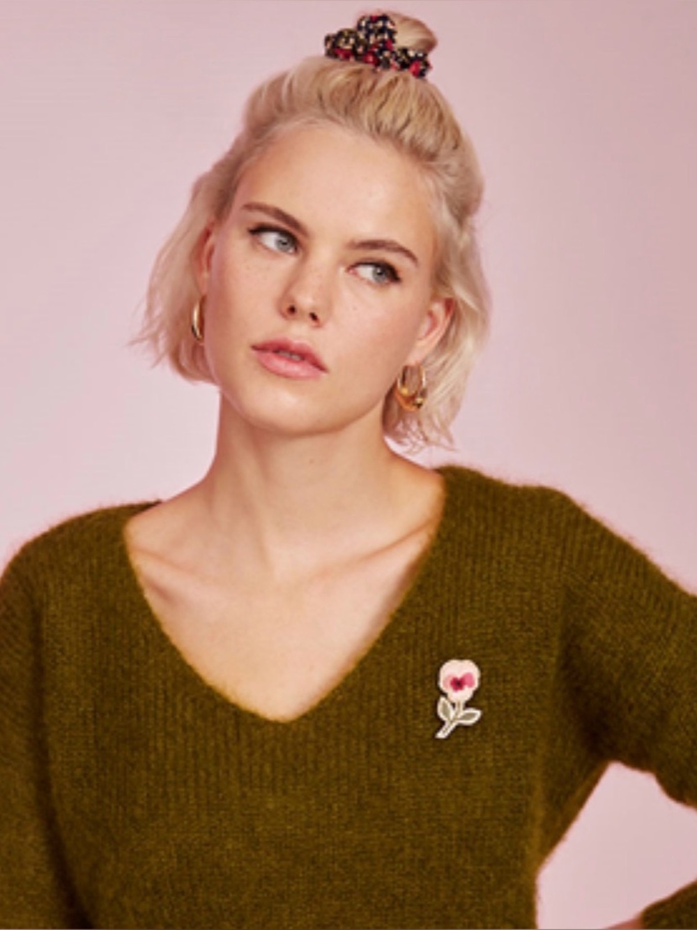 Des Petits Hauts Flower Brooch